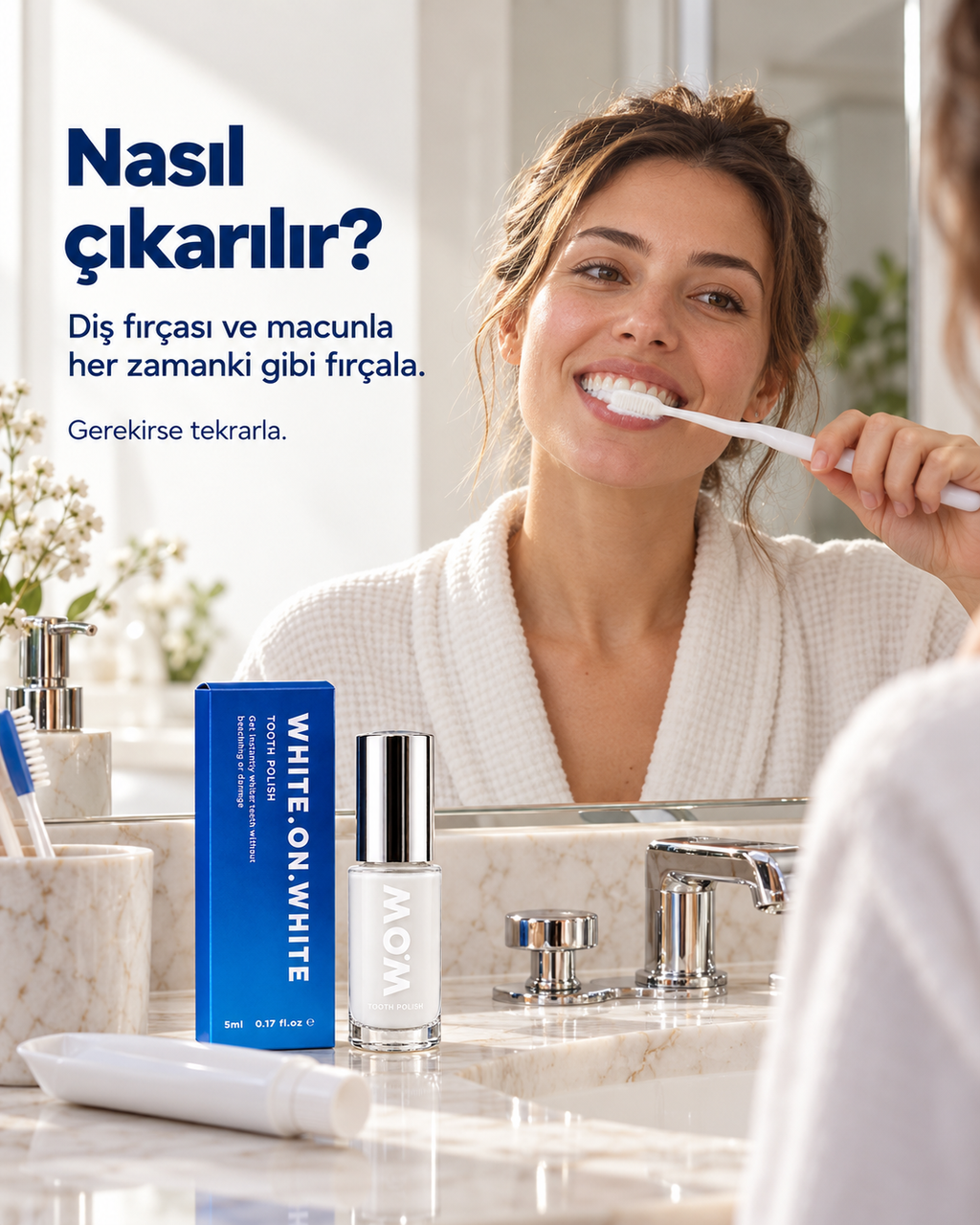 W.O.W Beyazlatıcı Diş Ojesi