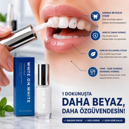 W.O.W Beyazlatıcı Diş Ojesi