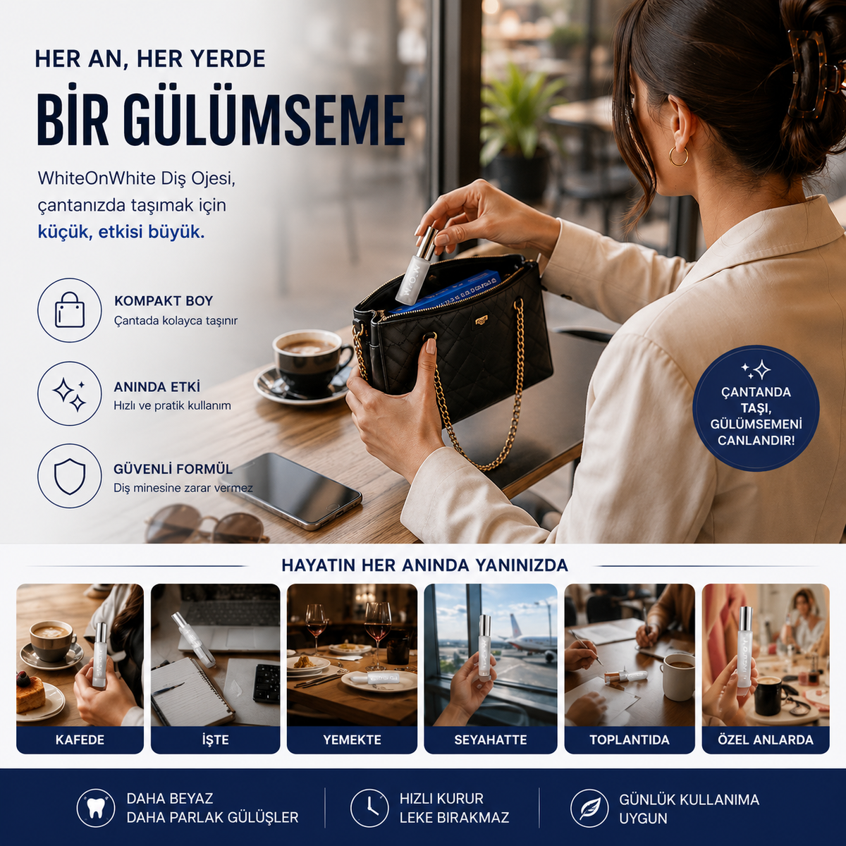 W.O.W Beyazlatıcı Diş Ojesi