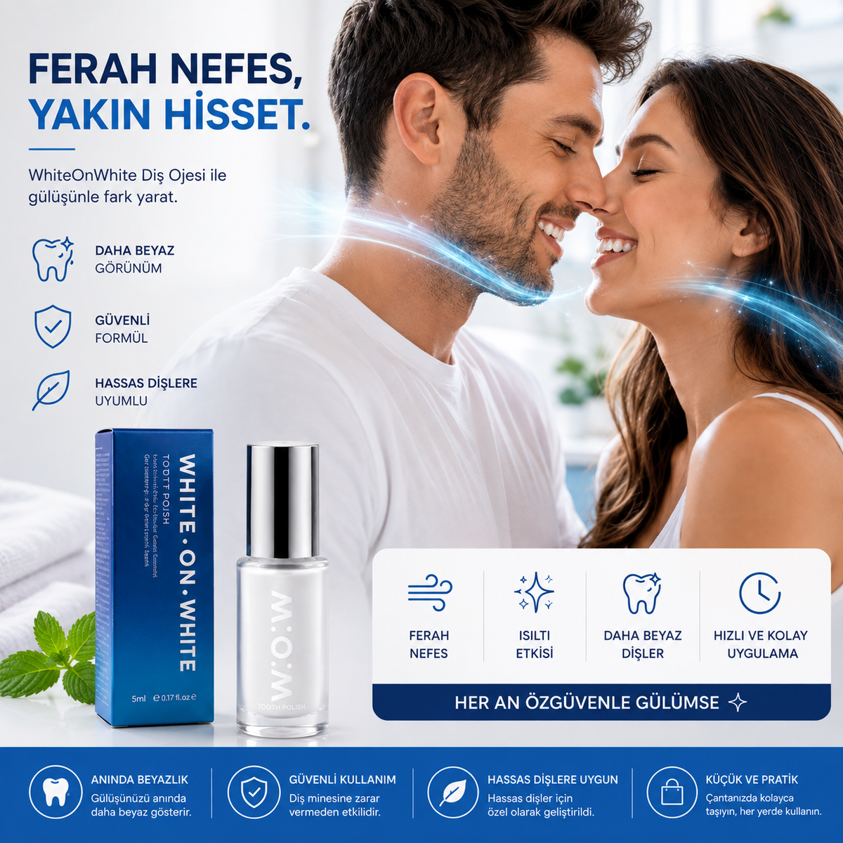 W.O.W Beyazlatıcı Diş Ojesi
